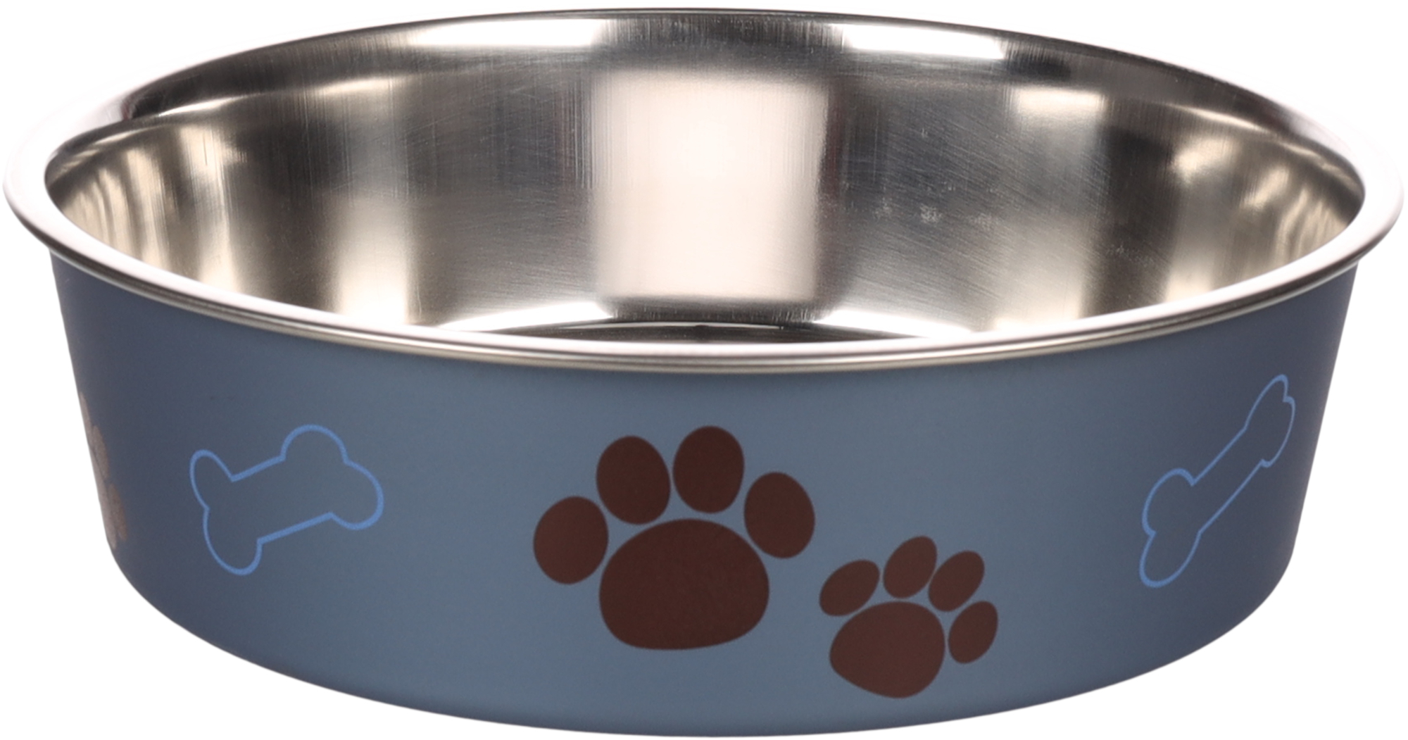 Flamingo f-1030946 - Bol Antidérapant en Acier Inoxydable pour Chiens Bella