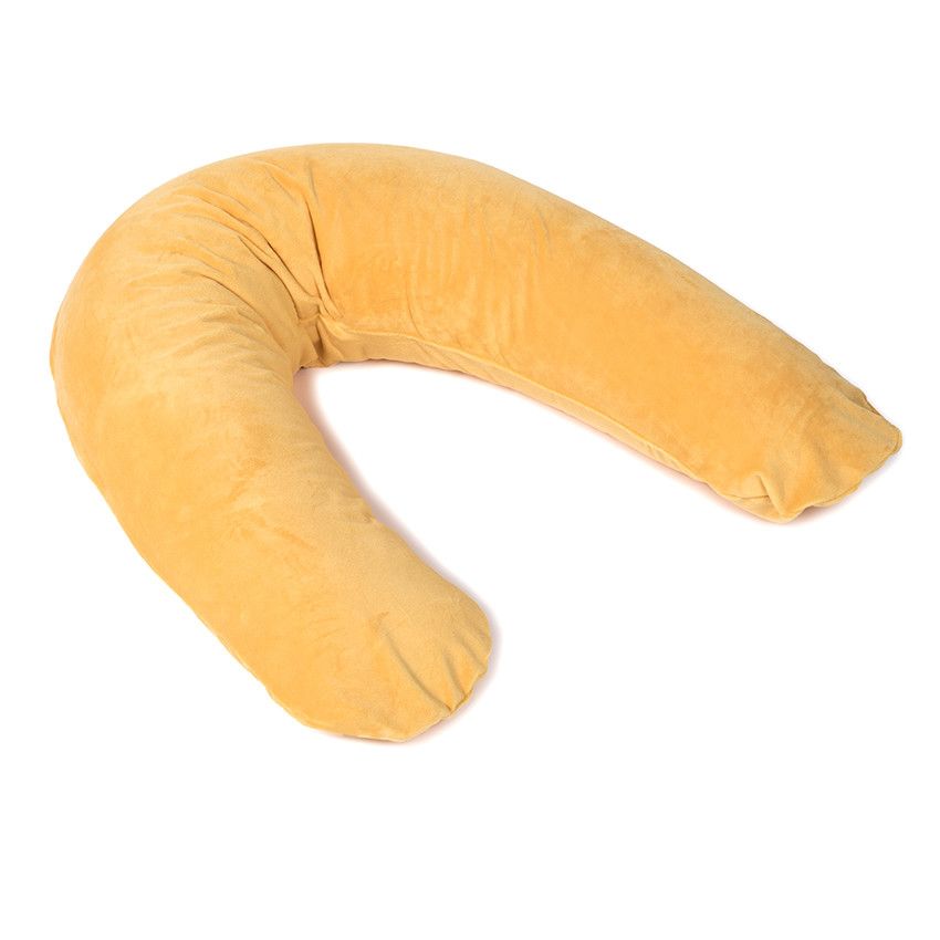 Housse coussin d'allaitement Supple Feed en polaire - Jaune - Doré
