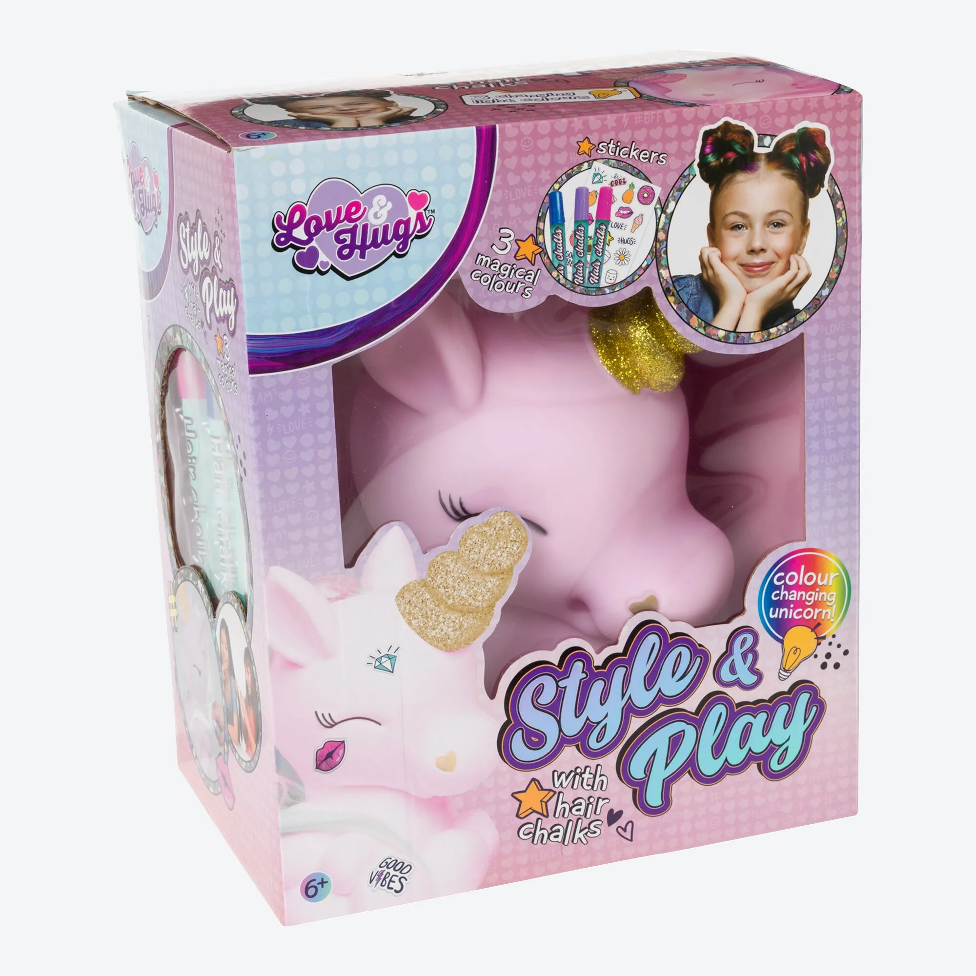 Style- und Spiel-Einhorn mit Licht