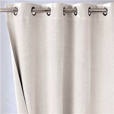 Rideau occultant thermique toucher tissu double face