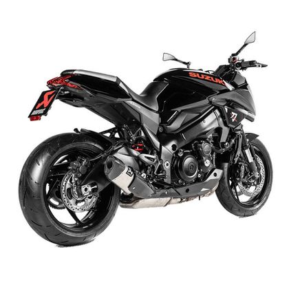 Silencieux Akrapovic Titane embout carbone