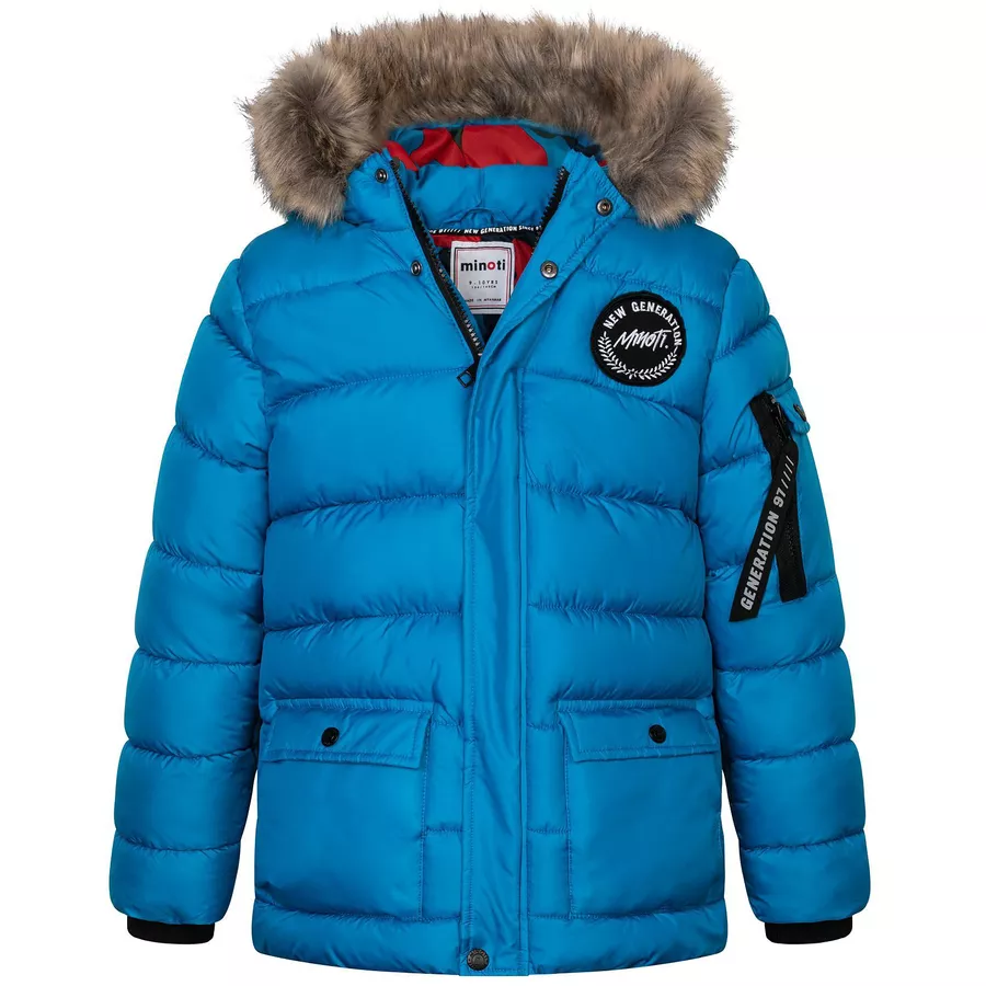 MINOTI Parka Blau