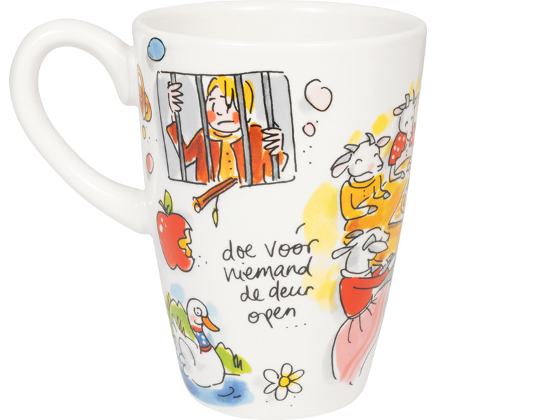 XL Beker 0.5L Efteling De wolf en de zeven geitjes