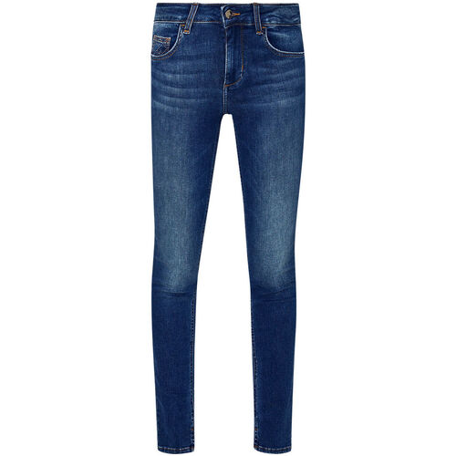 Liu Jo - Pantalón pitillo Bottom Up Azul