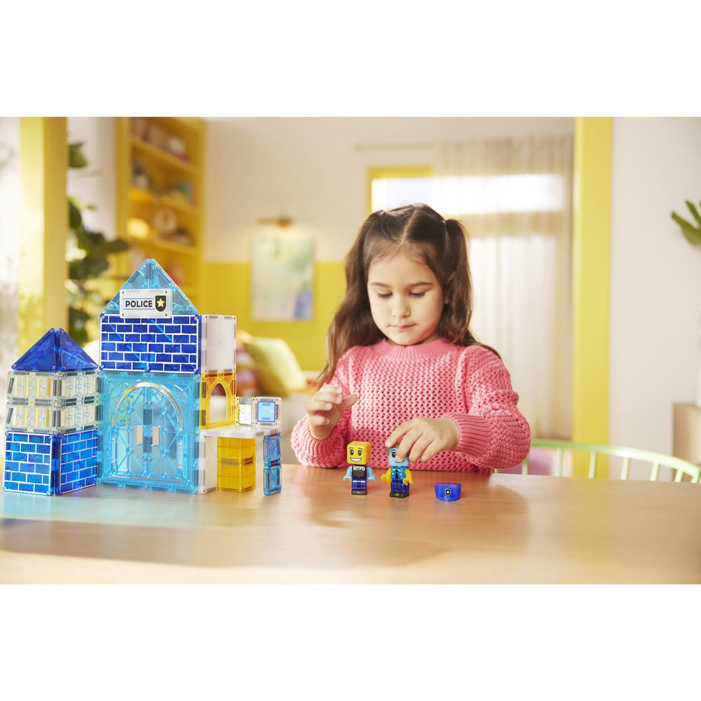 Køb Magna-Tiles® Police Station 35 Pcs