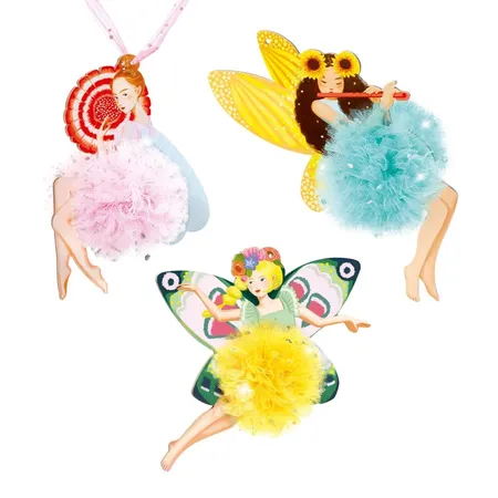 Djeco Wolle: Pompoms Feen