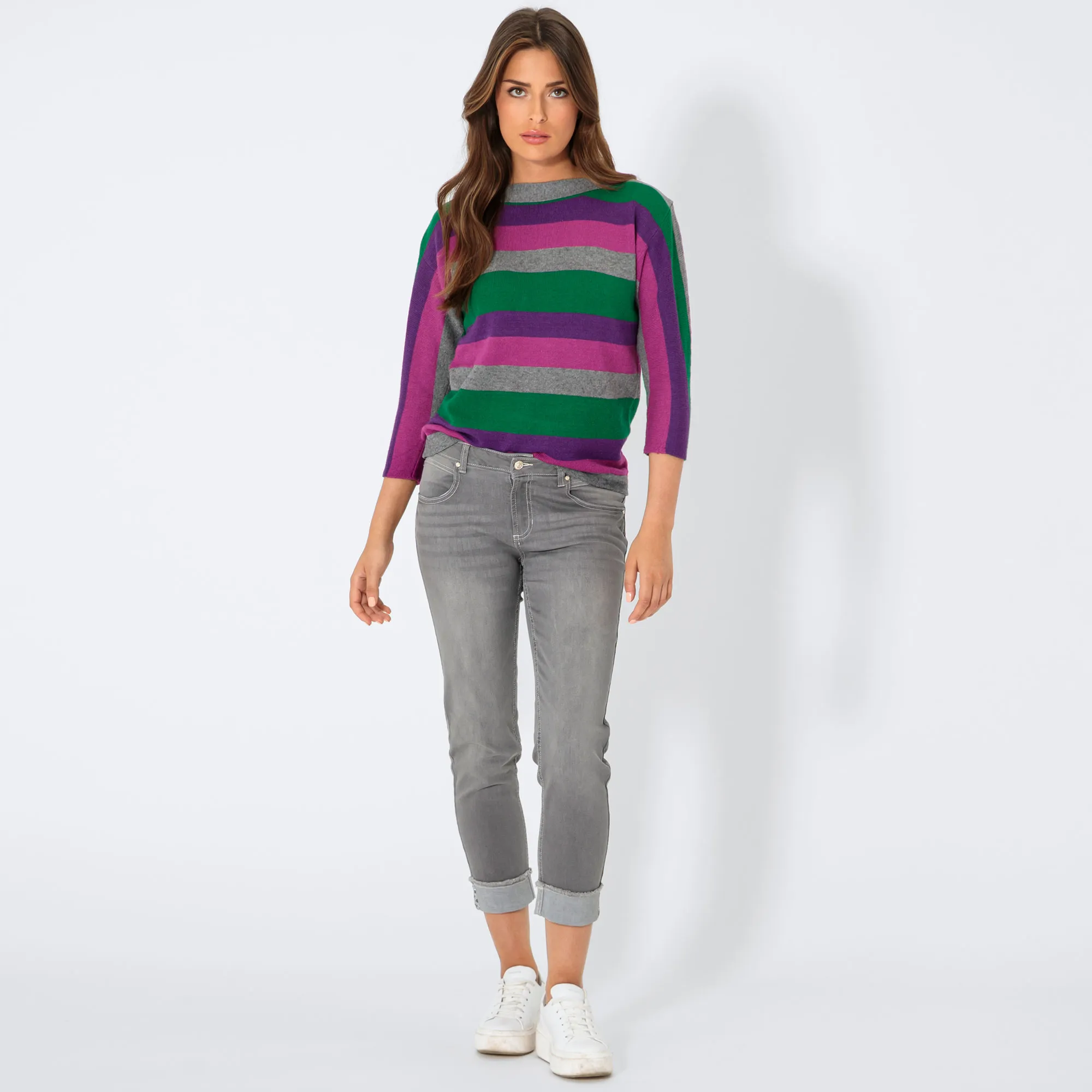 Damen-Jeans mit Wasch-Effekten