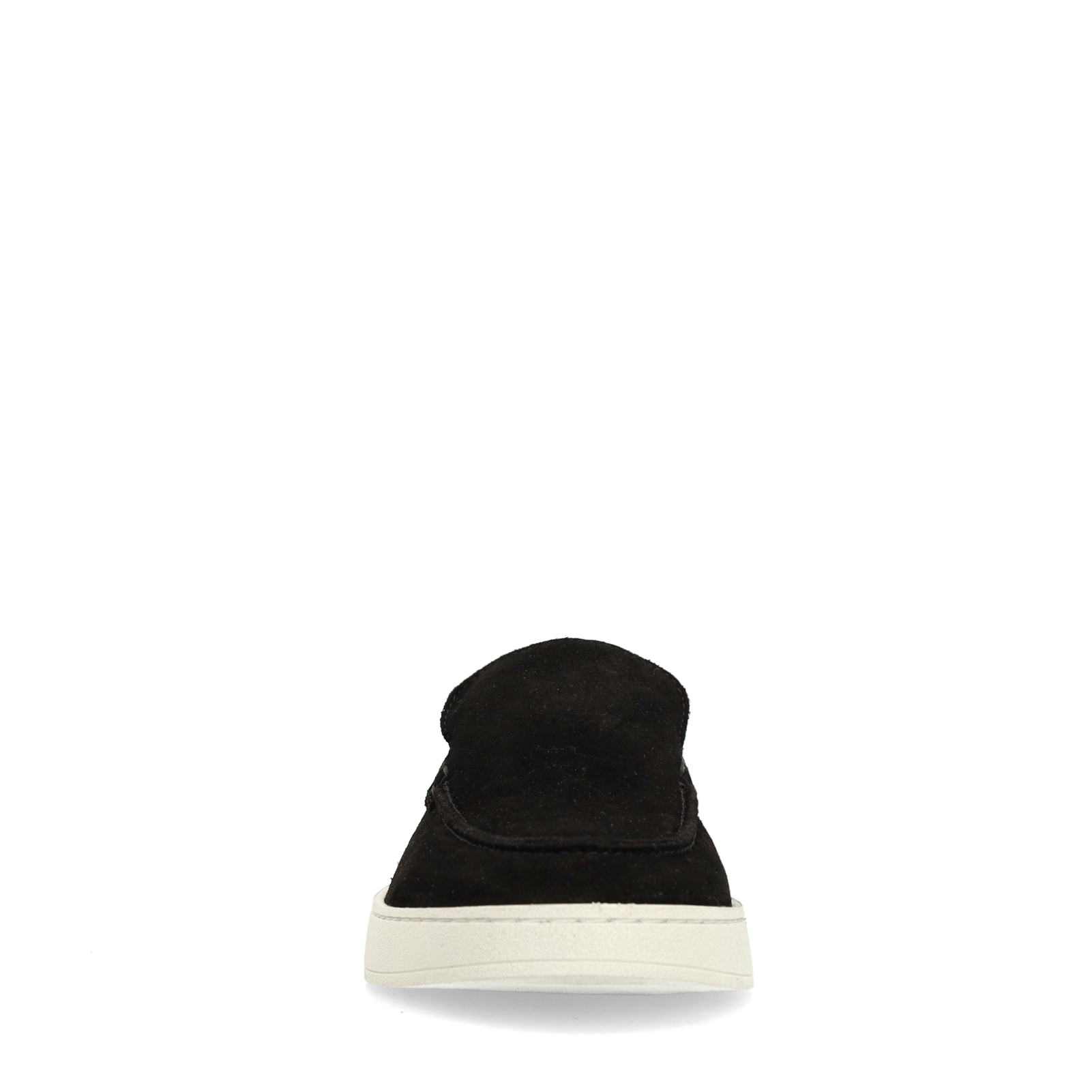 Zwarte suède loafers