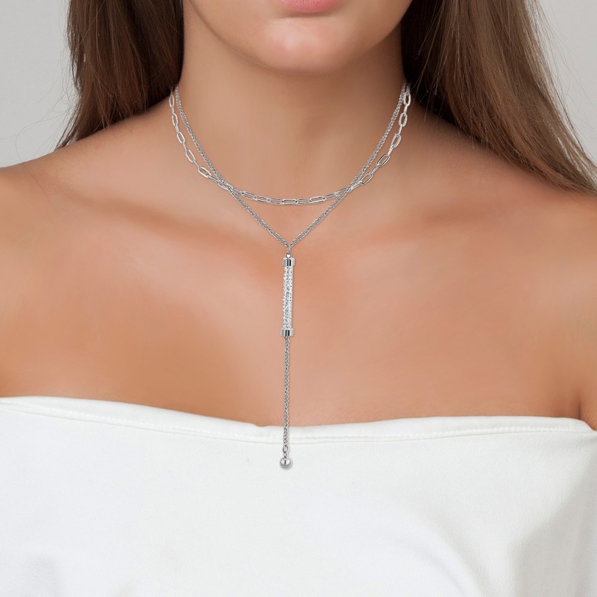 Collier multi rangs par SC Bohème