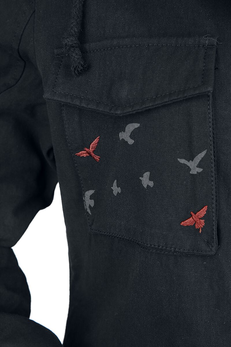 Manteau D'Hiver Imprimé & Broderies | Full Volume by EMP Veste d'hiver