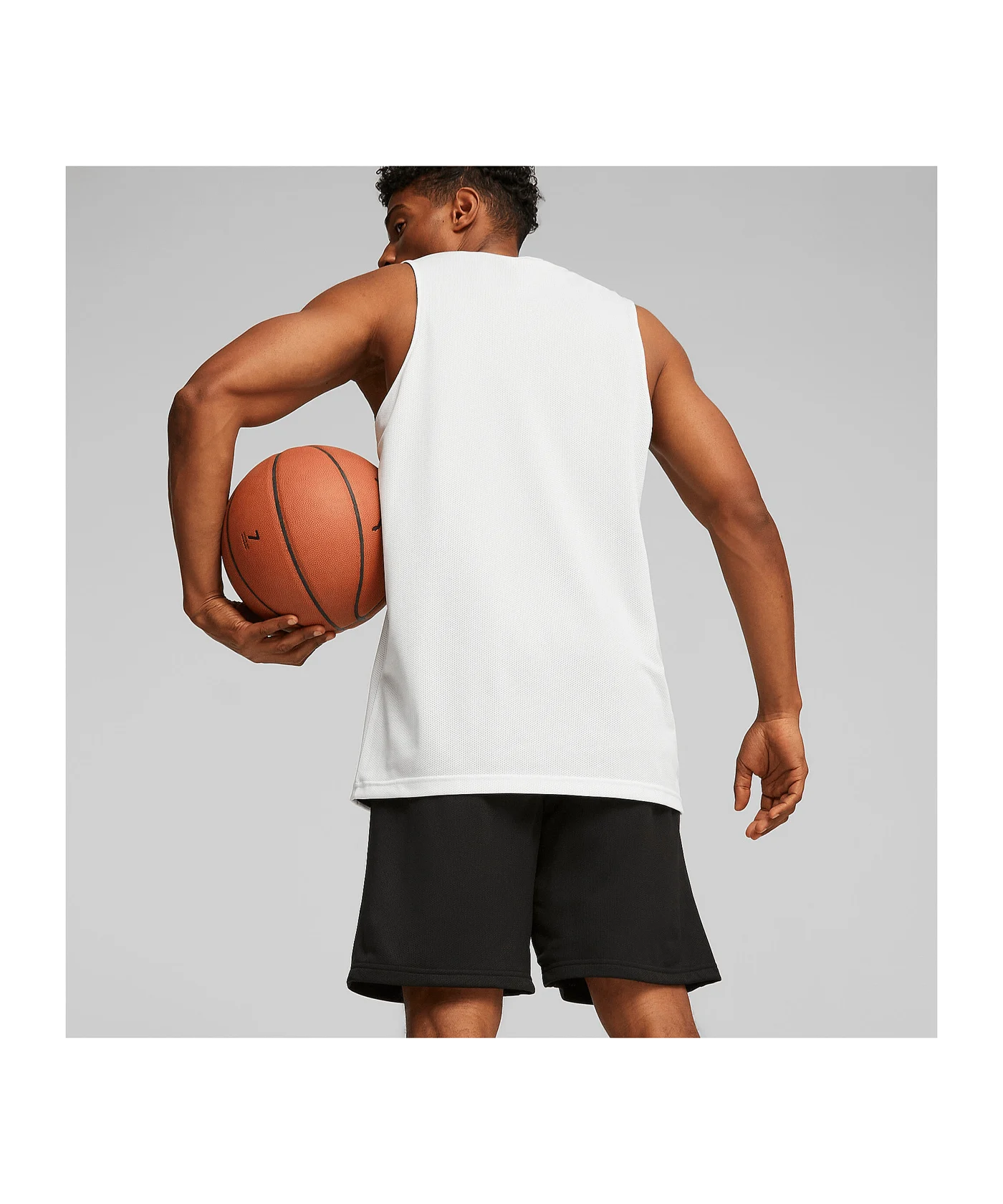 PUMA Hoops Team Reverse Trikot Schwarz F01
