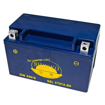 Batterie HI-Q YTX7A-BS AGM ferme Type Acide Sans entretien