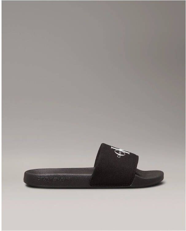 Calvin Klein Jeans Platte sandalen Slide Monogram Wn
