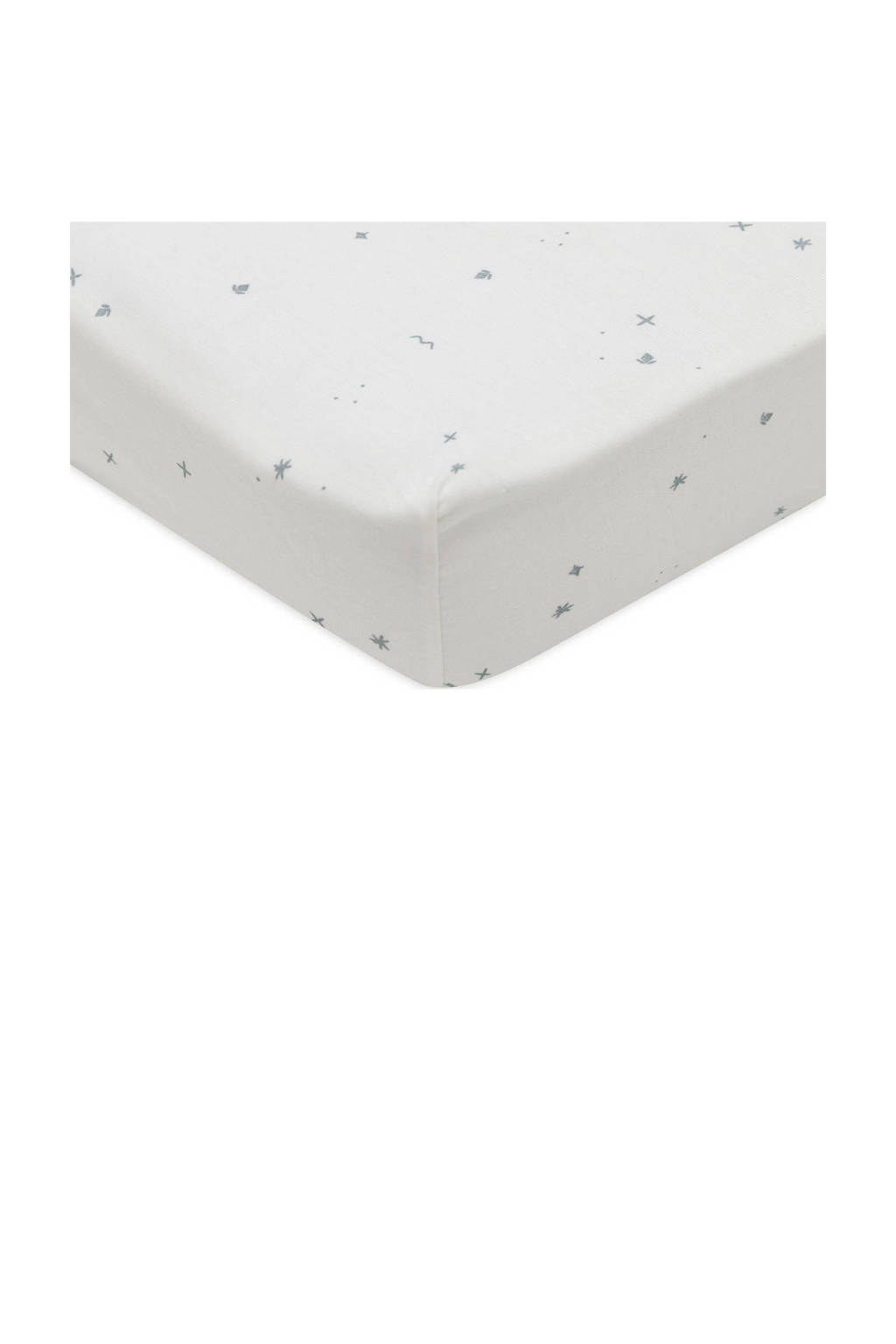 jersey ledikant hoeslaken Twinkling - Sea Green