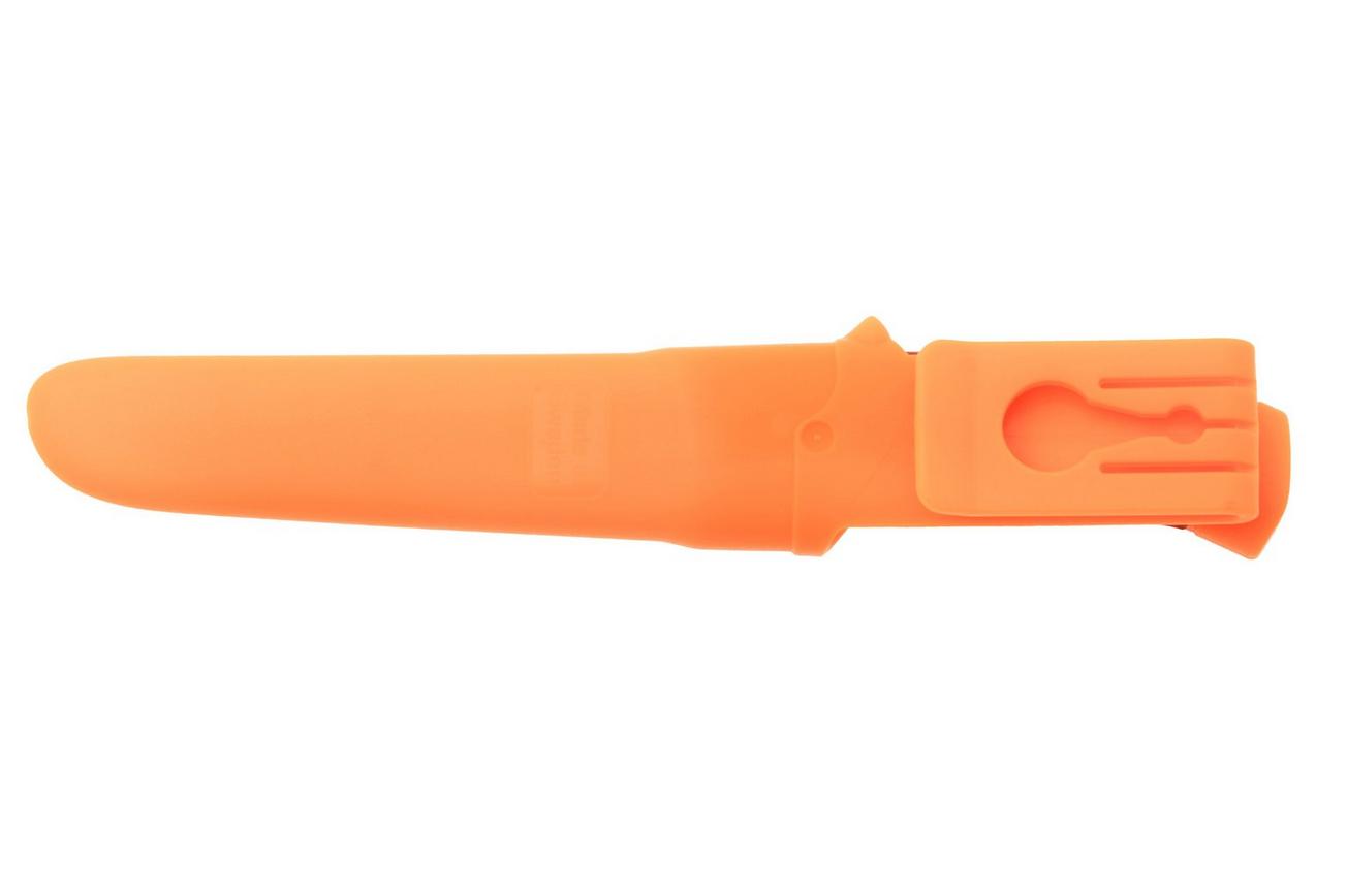 Morakniv Companion SRT (S) 11829 Hi-Vis Orange, bushcraftmes, partially serrated