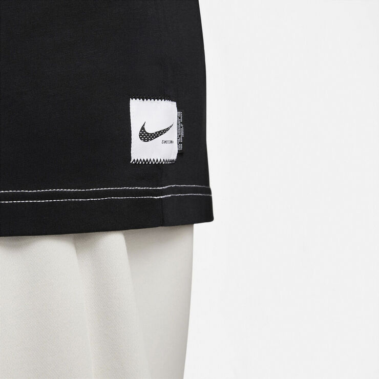 Nike Sportswear Swoosh T Shirt Sort