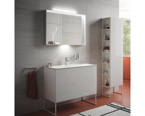 KEUCO wastafelmeubel X-Line 80,5 x 49,4 cm wit glanzend 33160318001