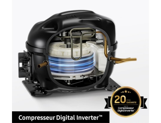 SAMSUNG - Réfrigérateur américain RF65DG960ESL