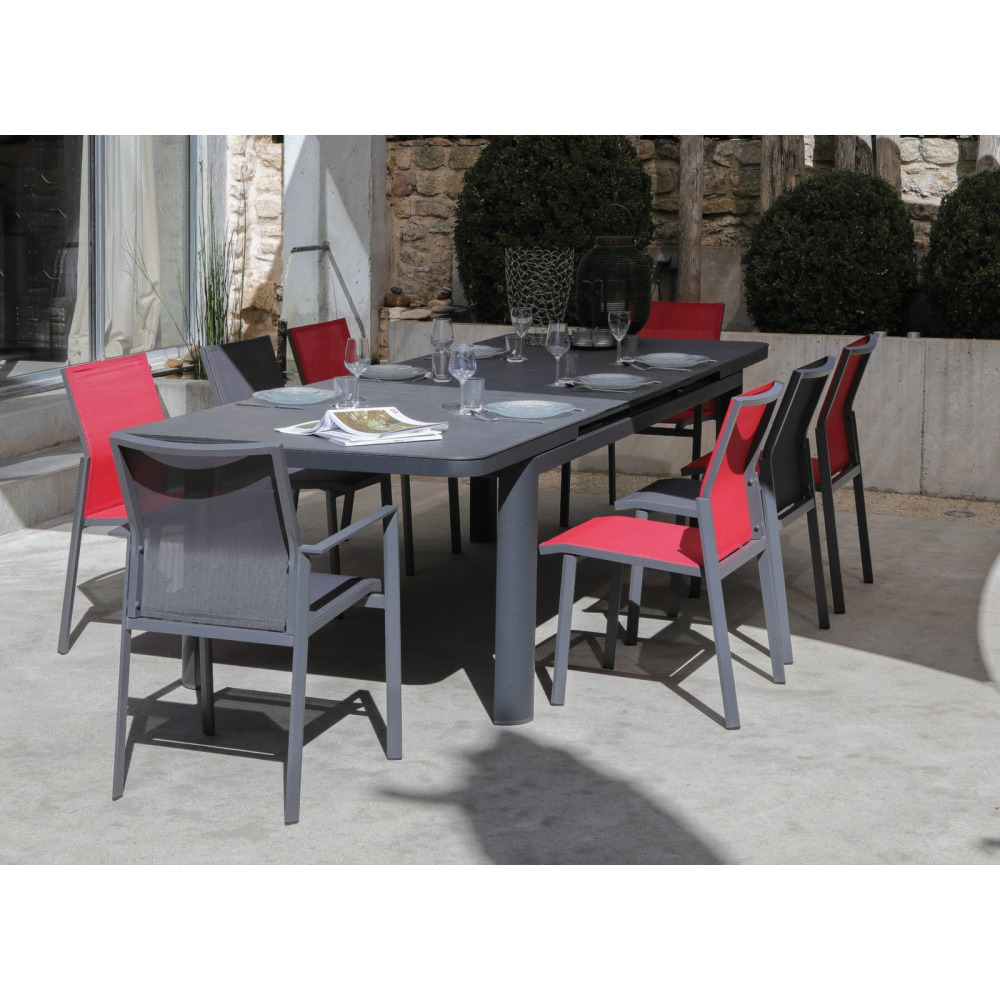 Chaise de jardin empilable delia