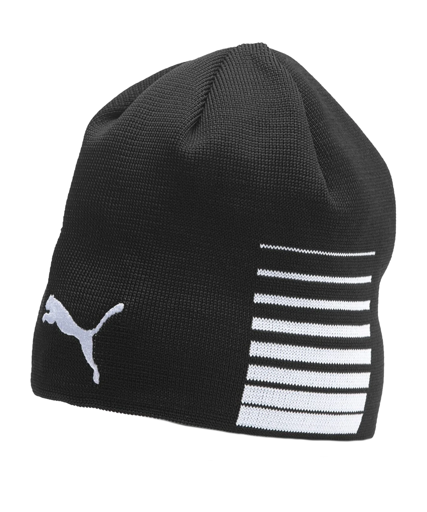 PUMA LIGA Reversible Beanie Mütze Schwarz F03