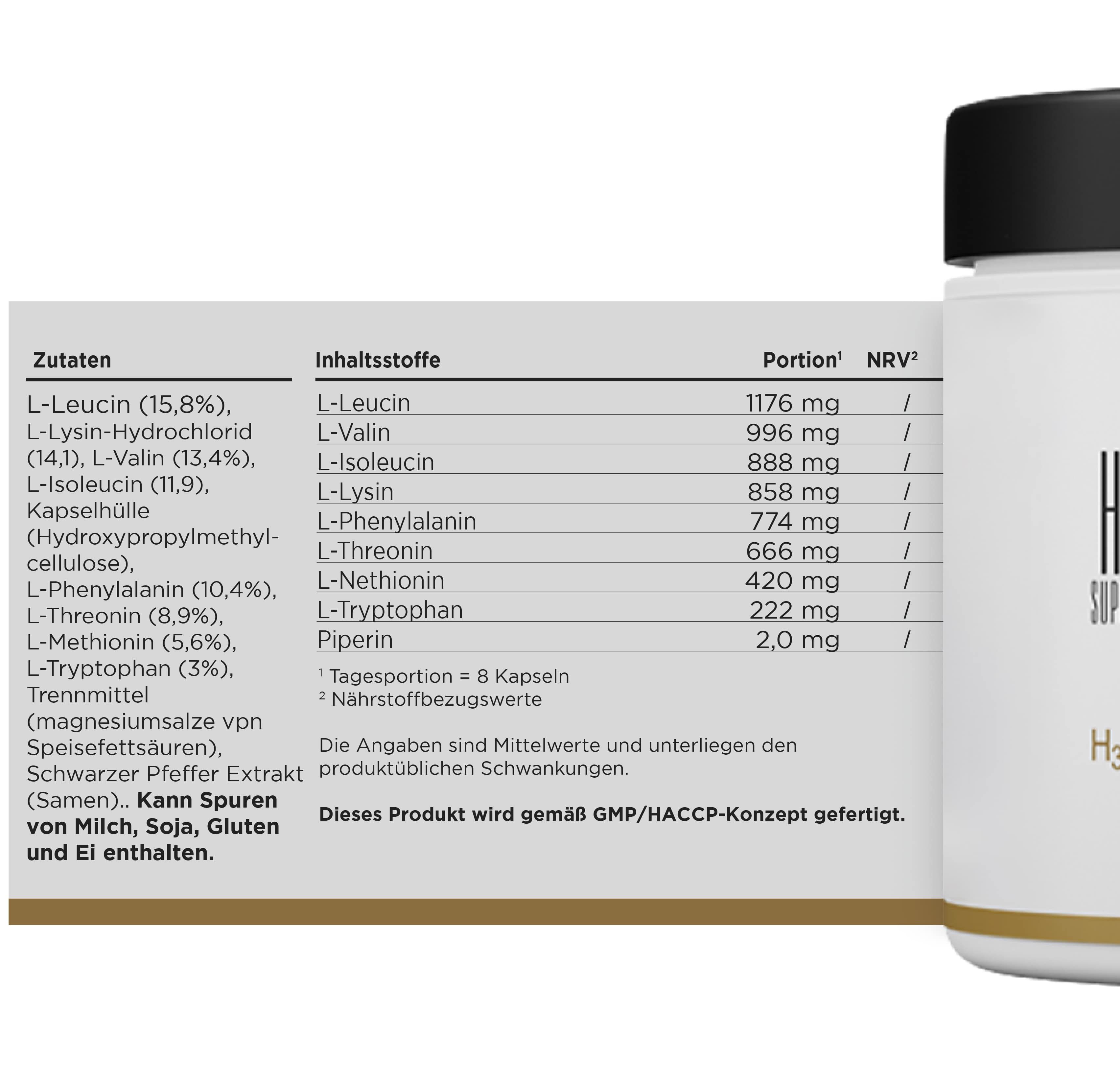 HBN Supplements - EAA Code