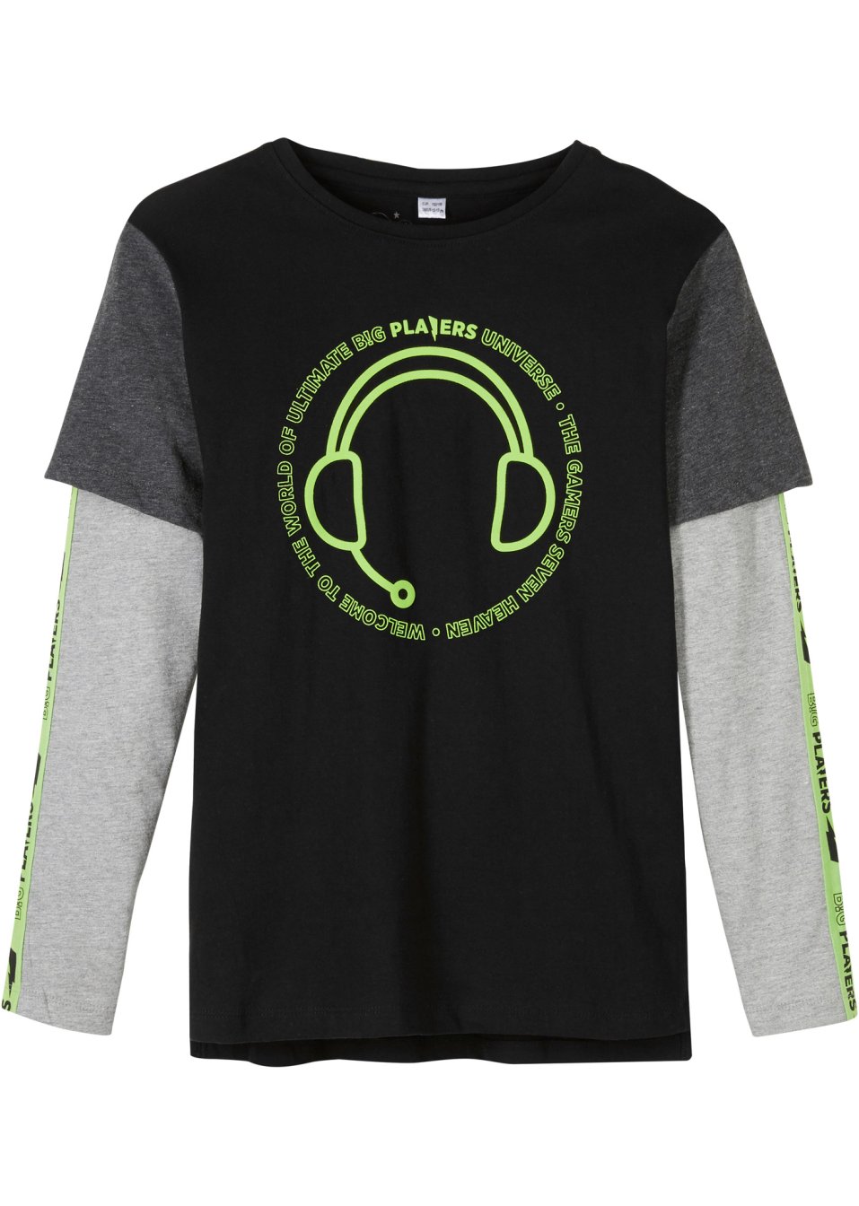 T-shirt garçon double épaisseur