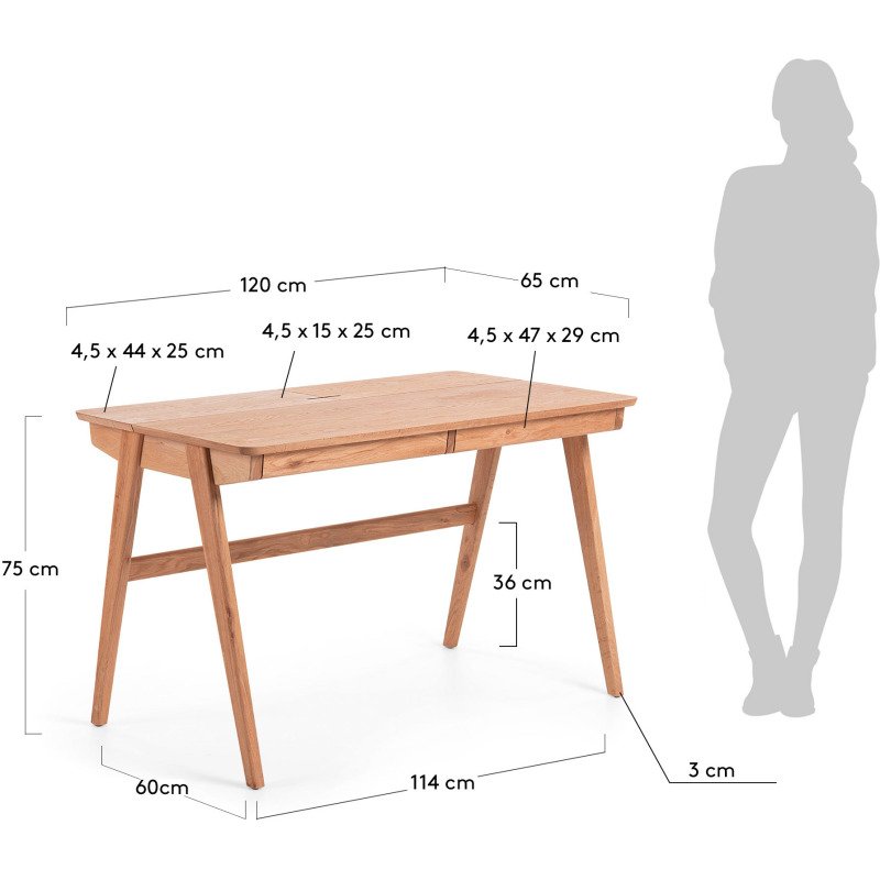 Bureau Julia 120 x 65 cm