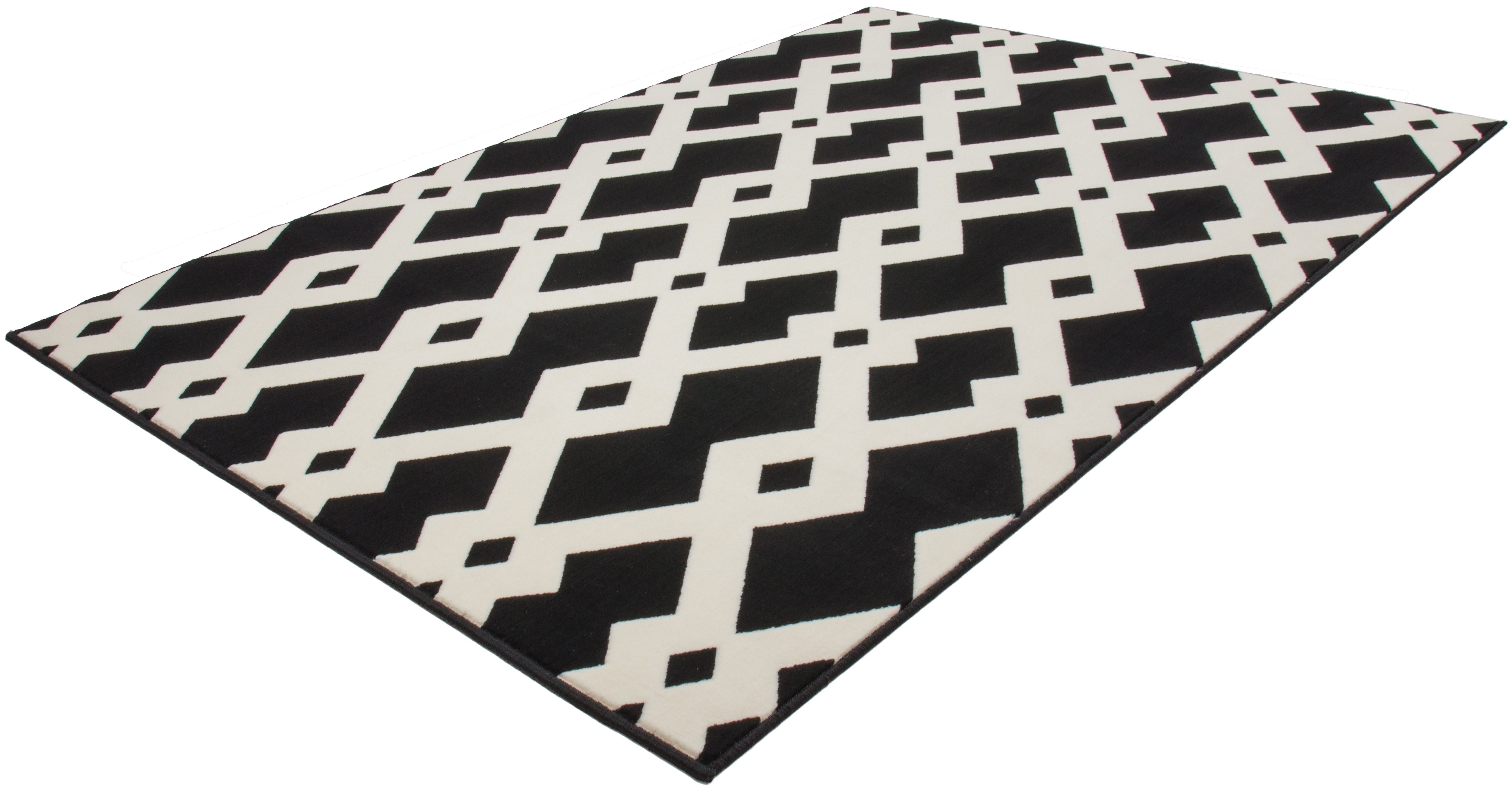 Vloerkleed 100 Zwart Wit Now!