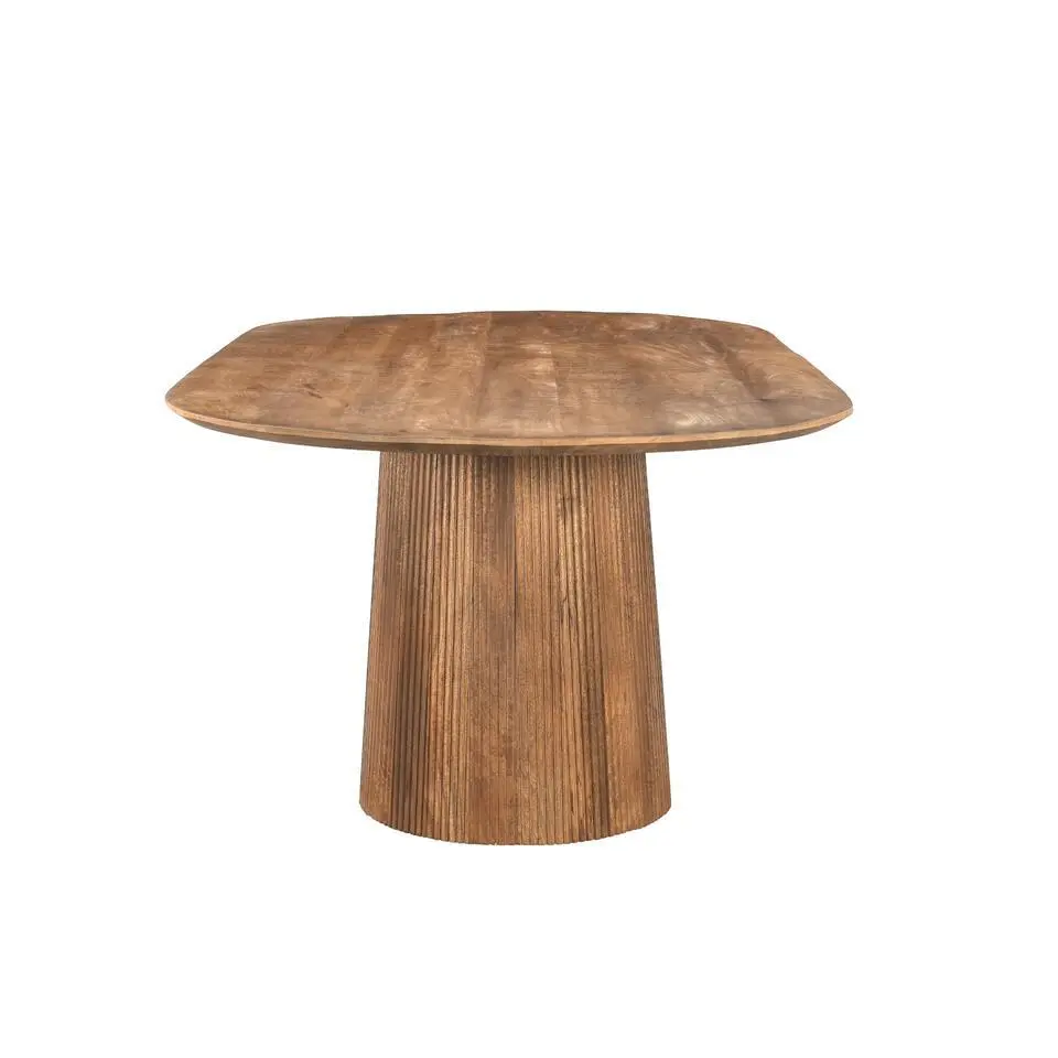 Livingfurn - Eetkamertafel Salvator 200cm - Mangohout