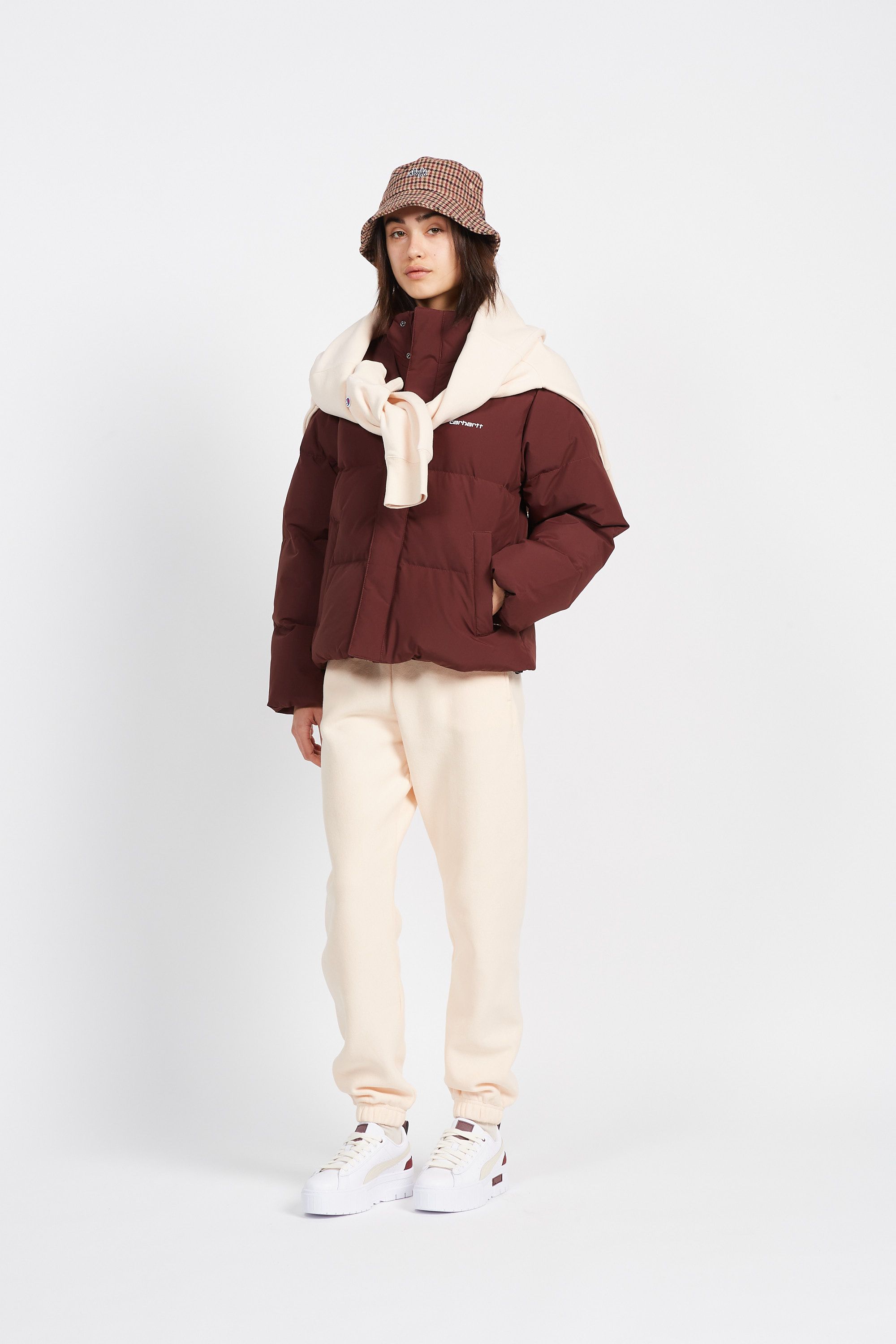 CARHARTT WIP doudoune Yanie Marron