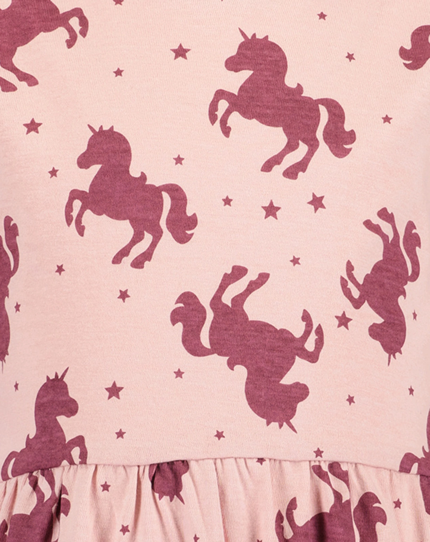 Shirtkleid UNICORN AOP in rosa
