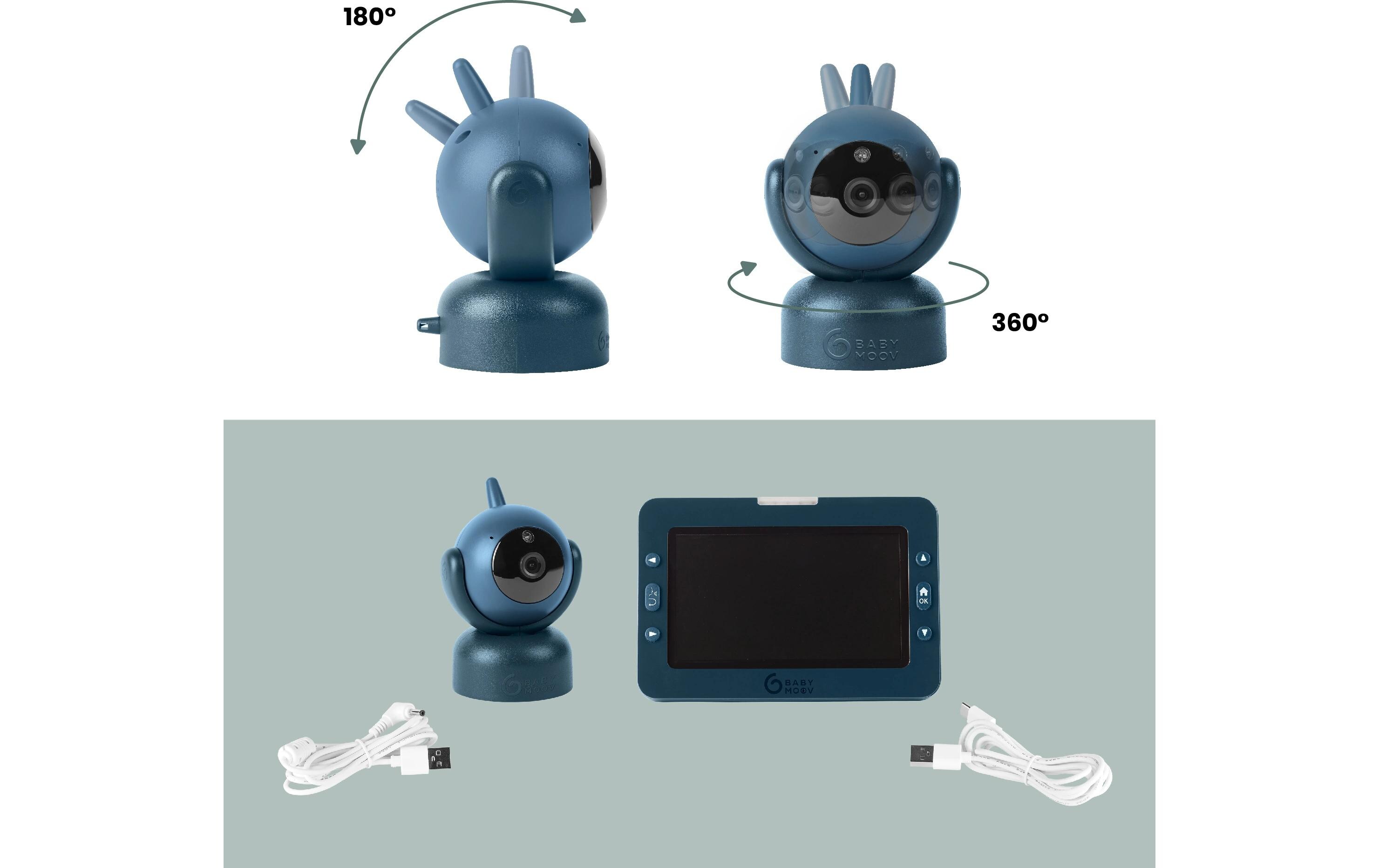 Babyphone Video YOO MASTER PLUS HD<br>Babyphone mit grossem 5
