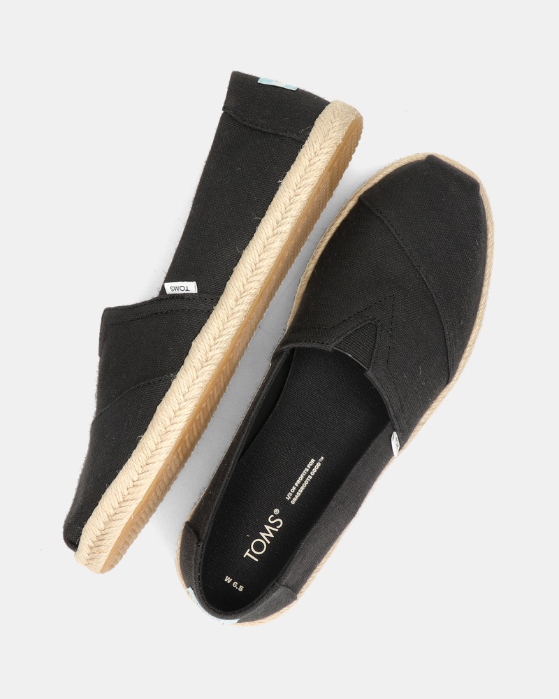 Toms Alpargata Espadrilles  - zwart