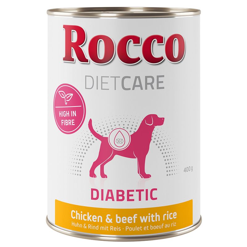 Rocco Diet Care Diabetic poulet, bœuf pour chien