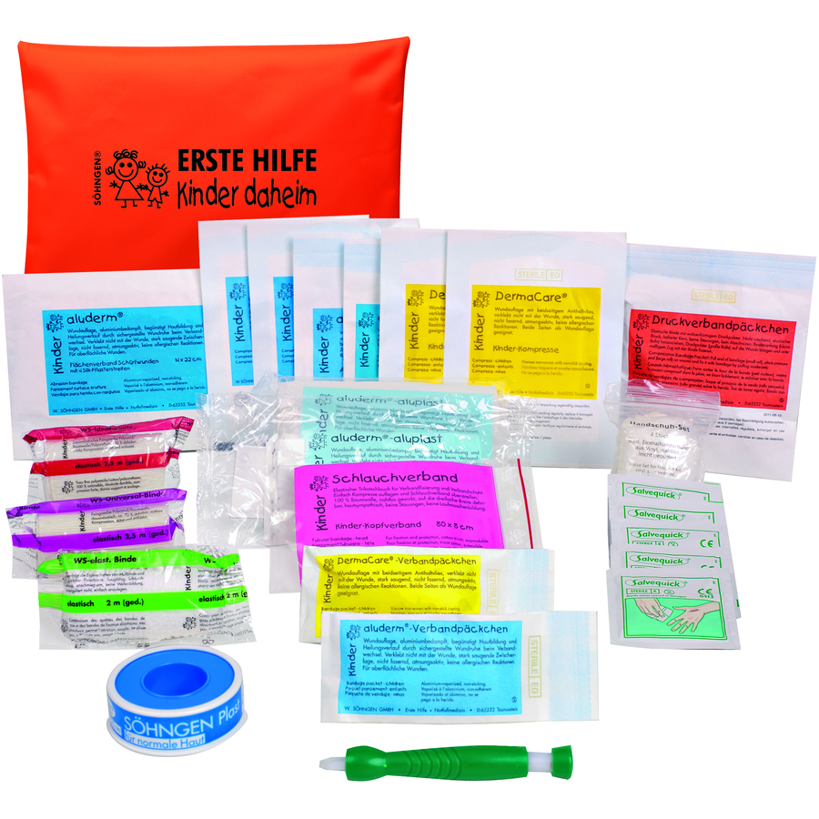 W. Söhngen GmbH Erste-Hilfe-Set für Kinder Orange Orange