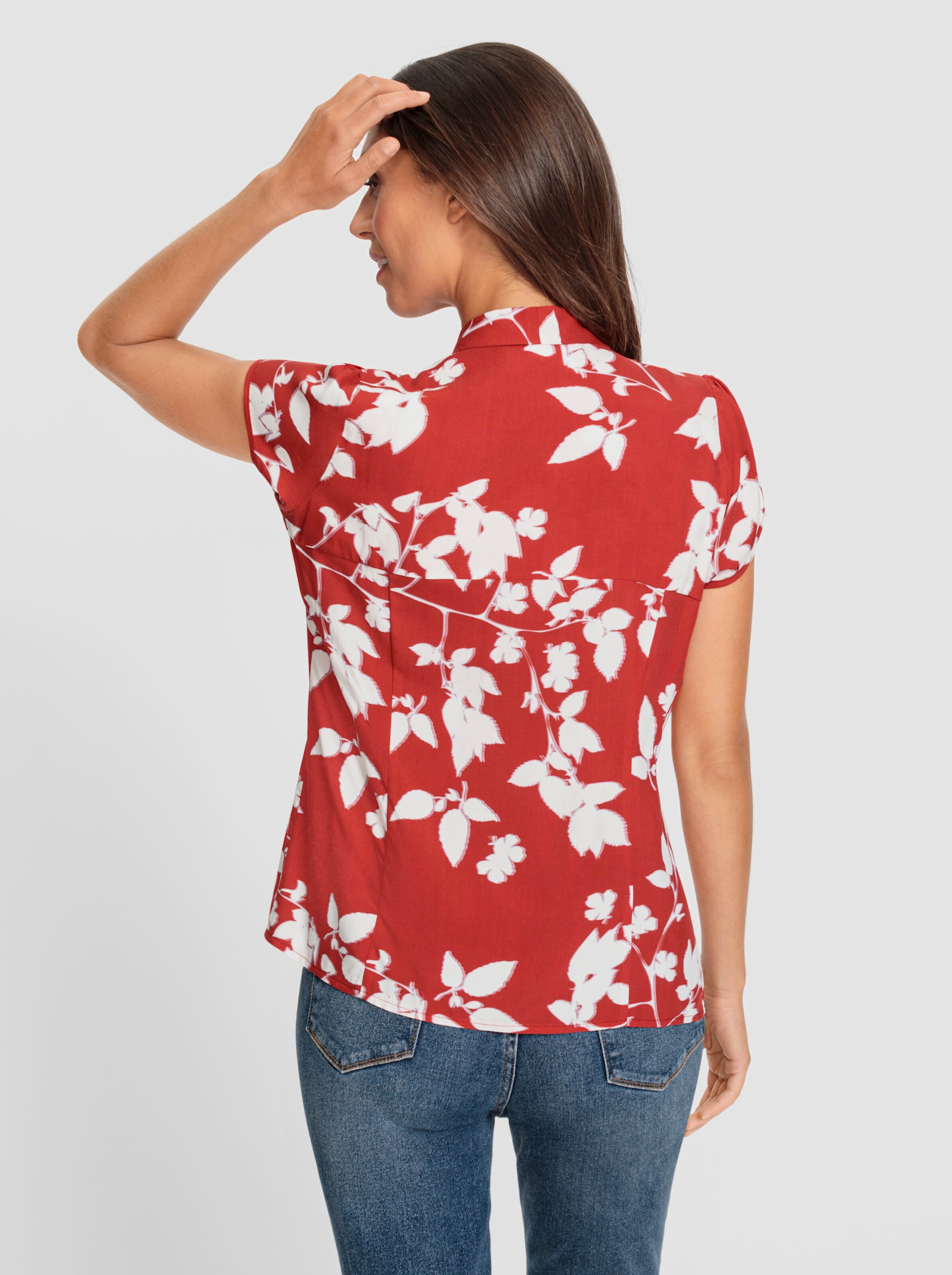 Druckbluse
