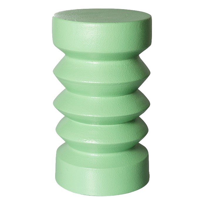 Bijzettafel Stoneware Ø23 cm green
