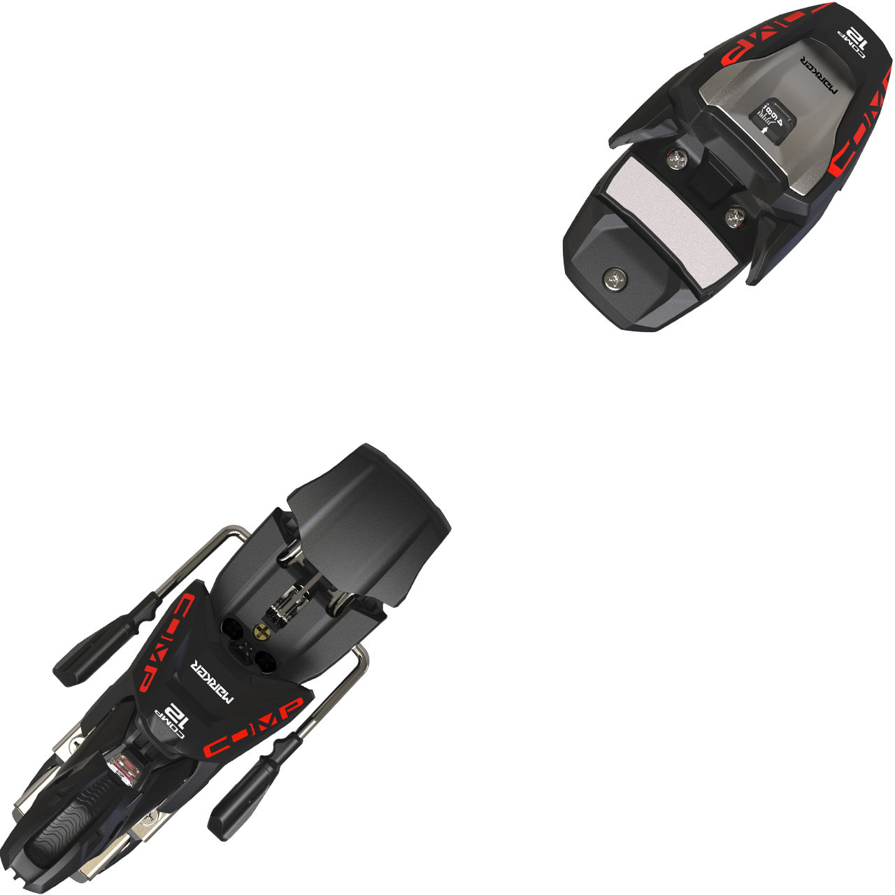 Marker Comp 12 black/flo/red | Marker Skibindungen | Marker | M | MARKEN | XSPO