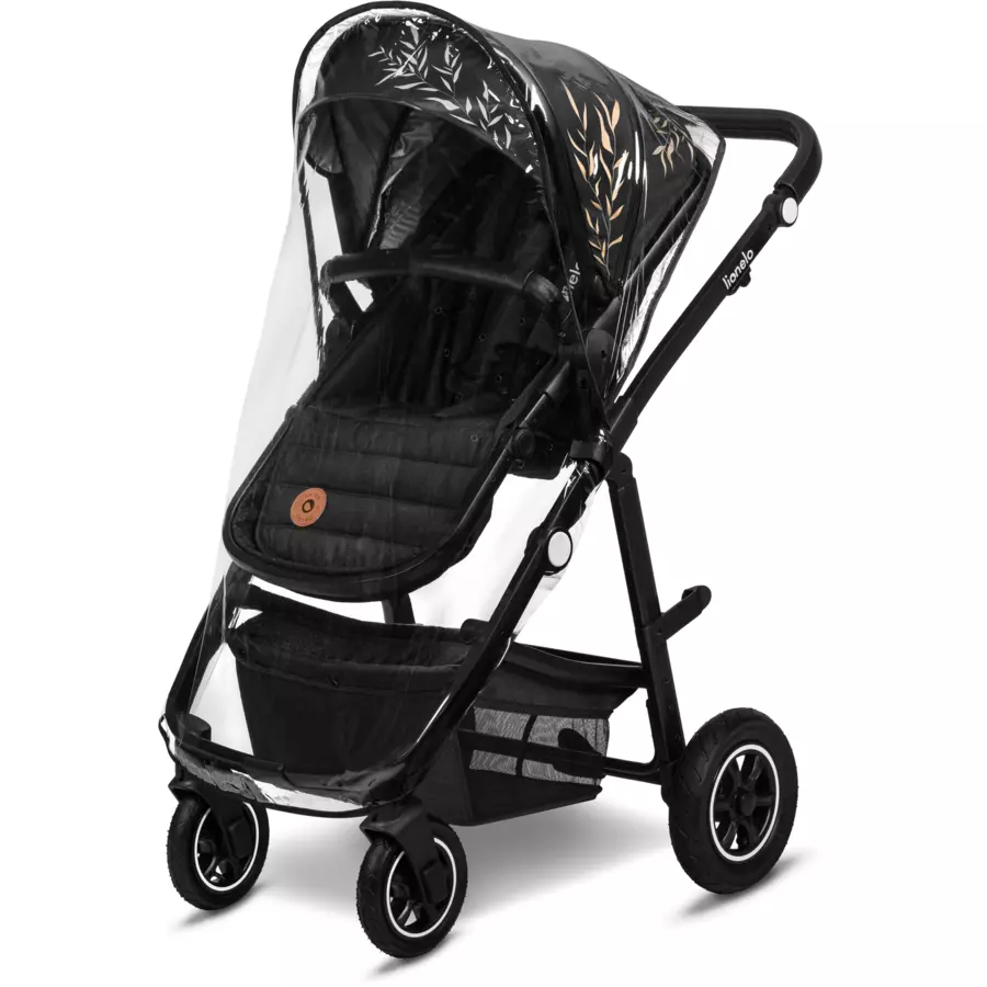 lionelo Kombikinderwagen Amber 2 in 1 Lovin Black