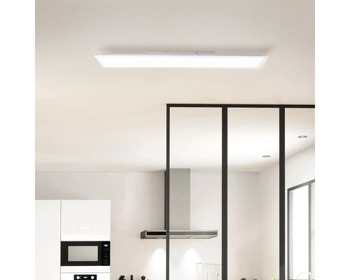 LED plafond opbouwpaneel 24W 2700 lm 4000K 5x100x25 cm wit