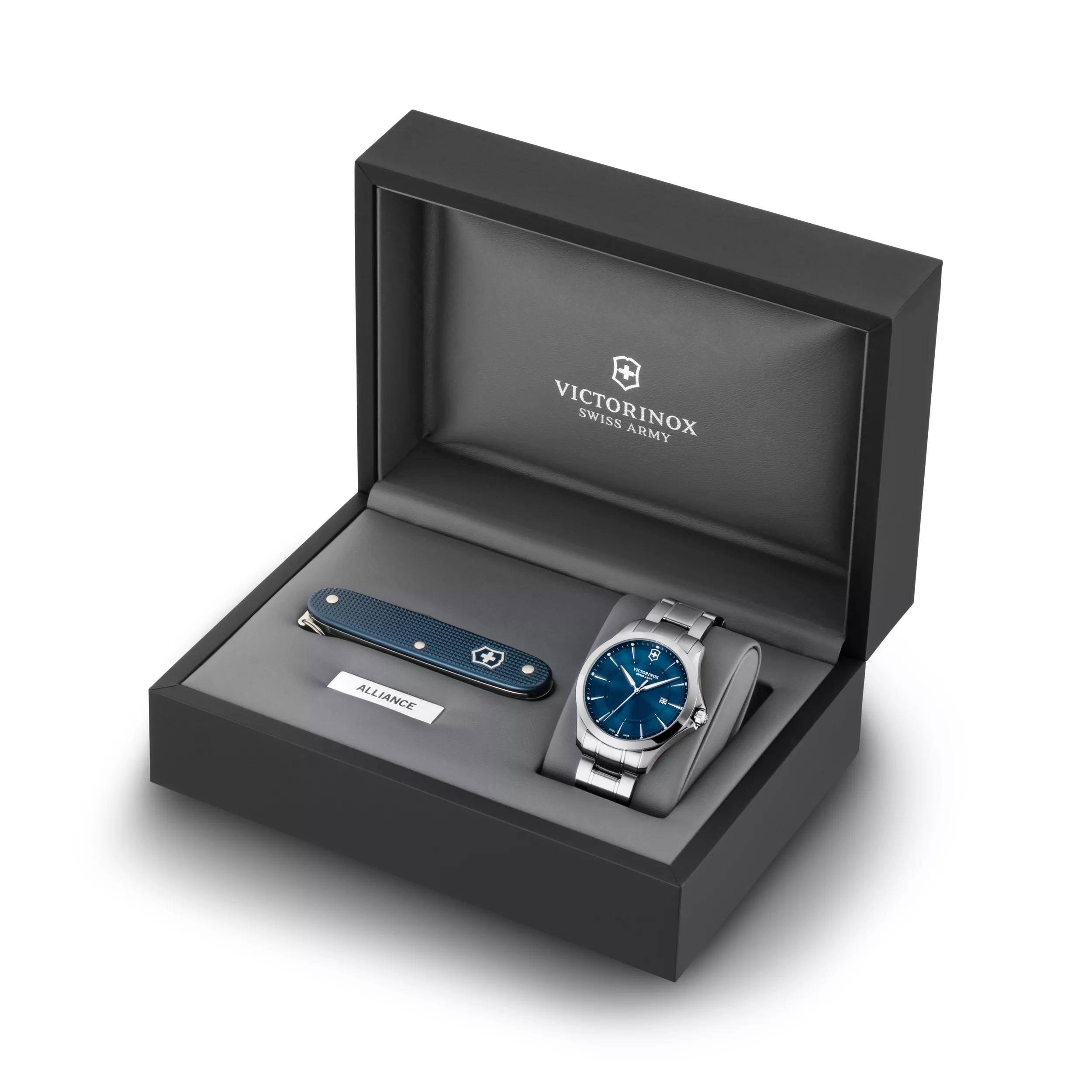 Alliance Uhr und Schweizer Taschenmesser im Set-Alliance Uhr und Schweizer Taschenmesser im Set