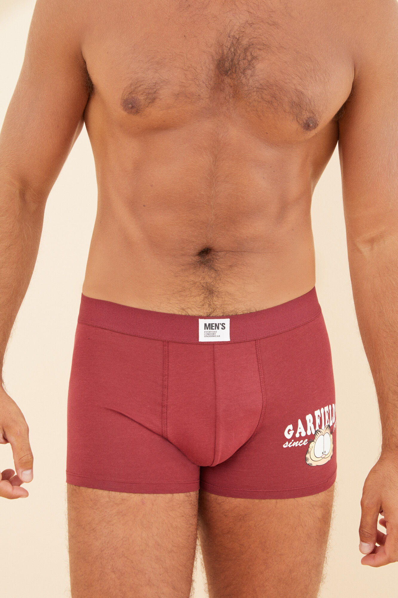 Cuecas Boxer de Algodão Garfield - Pacote com 2 Unidades