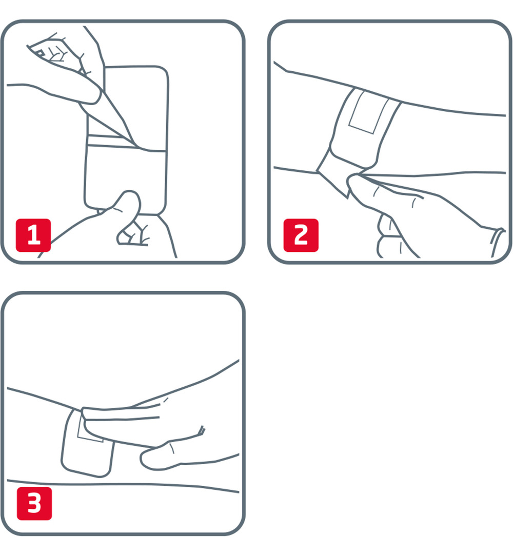 Leukoplast Leukomed 7.2 x 5 cm (5 stuks)
