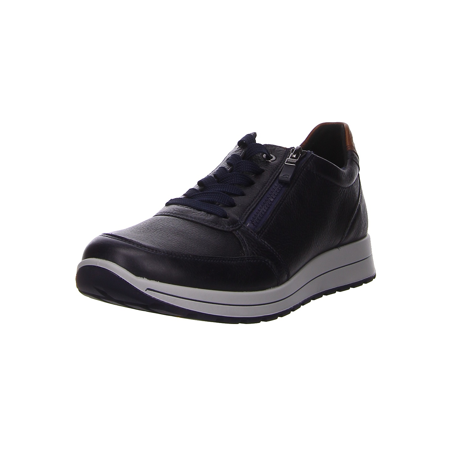 ARA Schnürhalbschuh blau grau blau