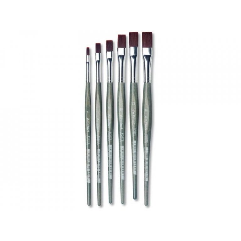 Da Vinci Hobbypinsel Forte, flach