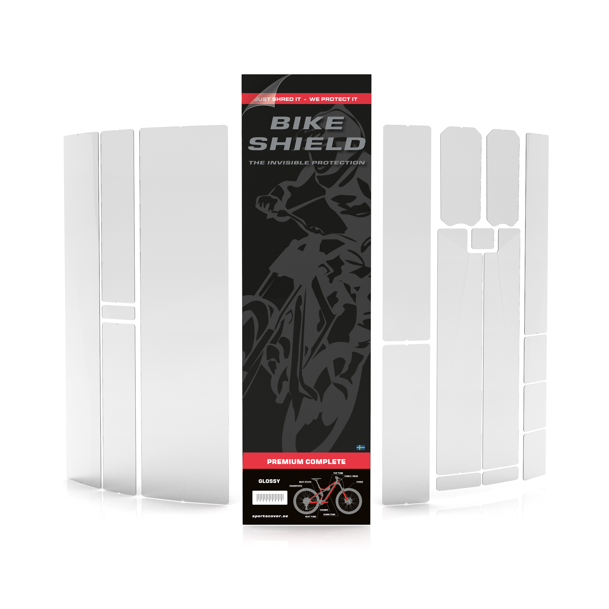 Sportscover BikeShield Premium Komplet Kit Blank