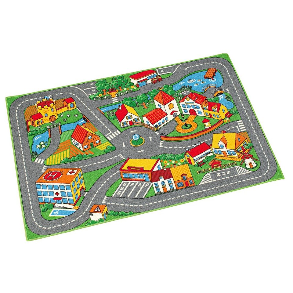 Junior Driver Trafiklegetæppe 