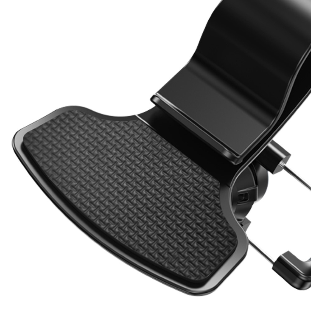 Verstellbare Auto KFZ 360 Grad Smartphone Clip-On Halterung für Armaturenbrett / Cockpit - Schwarz