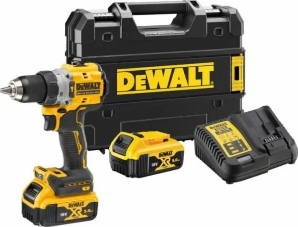 BOREMASKINE/DREV DEWALT DCD805P2T 18V 2X5,0AH BL TSTAK