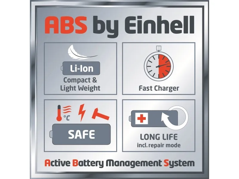 Einhell Einhell GE-HC 18 Li T akku multiklippersæt 2i1 18V/3,0Ah batteri og lader